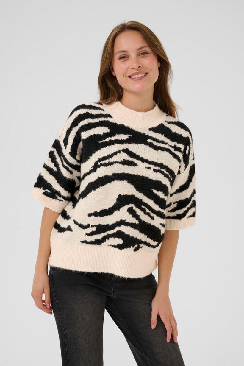KAsandra Pullover - Turtledove Black
