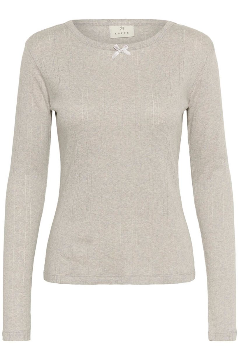 KAhilda T-Shirt - Light Grey Melange