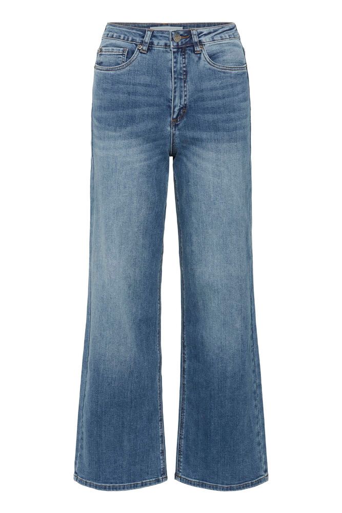 KAmeadow High Waisted Jeans - Mid Blue