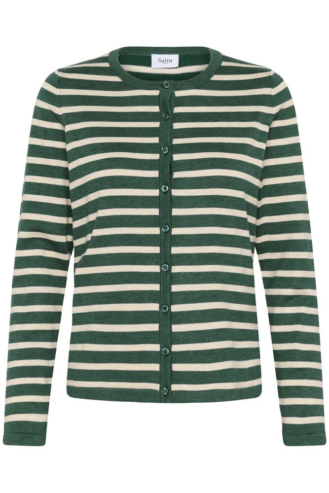 MilaSZ Striped Cardigan - June Brown Rice