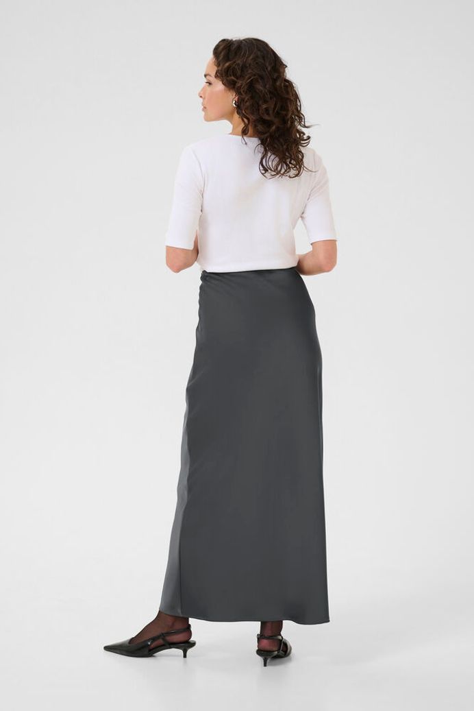 KAhill Long Skirt - Black Oyster