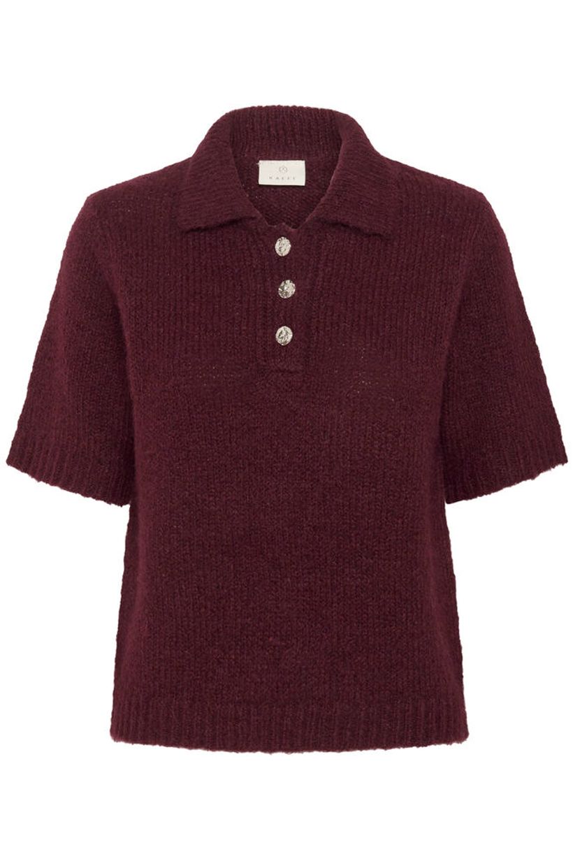 KAemilie Polo Pullover - Windsor Wine