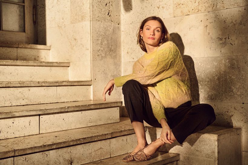 MorganSZ Pullover - Misted Yellow Melange