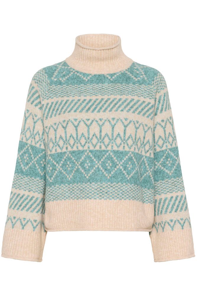MichaSZ Rollneck - Aqua Haze Melange
