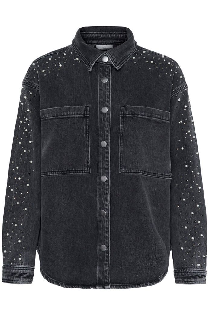 Kapetra Denim Shirt - Grey Vintage Wash