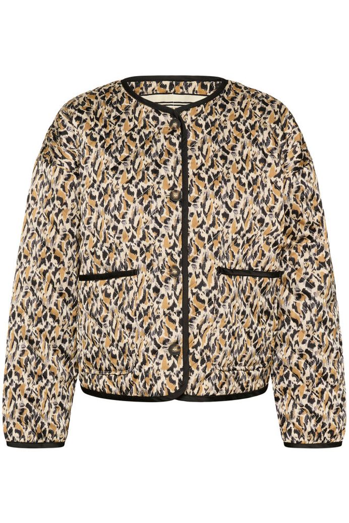 OzetteSZ Jacket - Tannin Blurry Animal