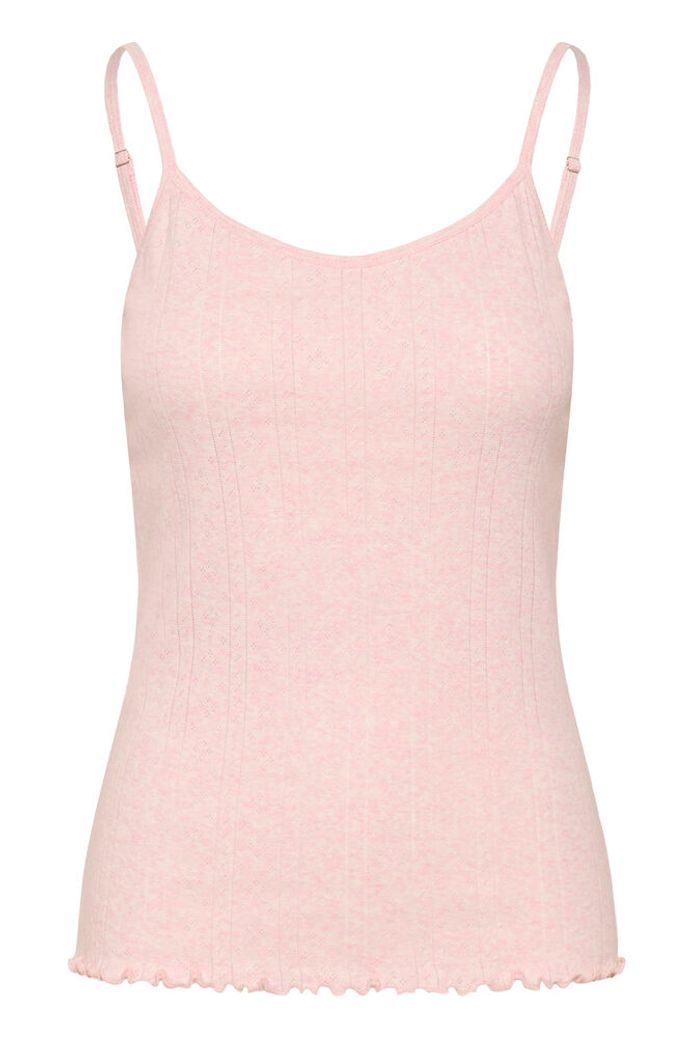 GruSZ Tank Top - Chalk Pink Melange