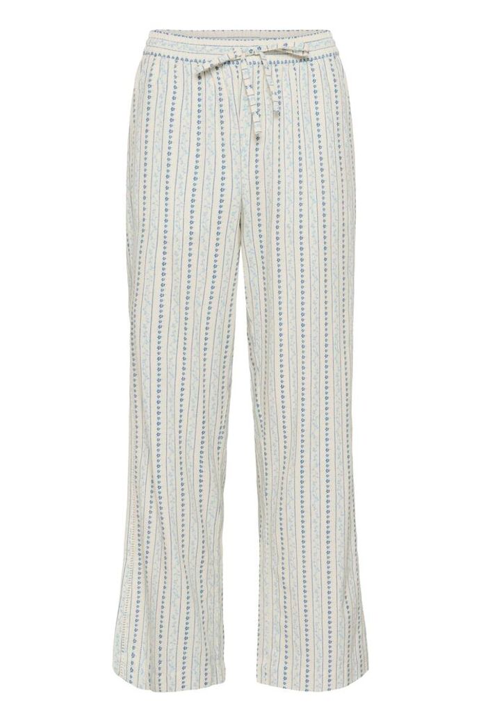 RajaSZ Trousers - Ice Vallarta Flower Stripes