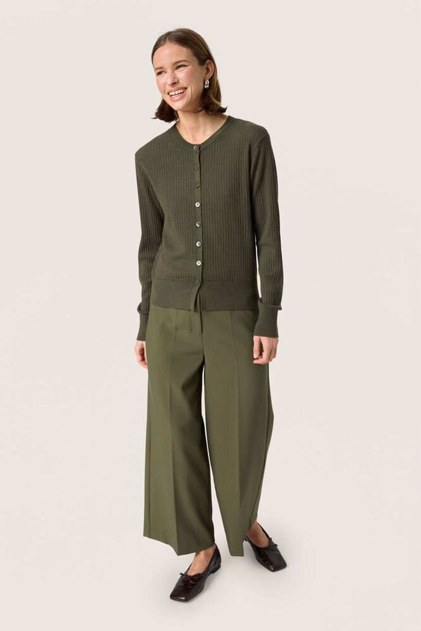 SLSpina Cardigan - Grape Leaf