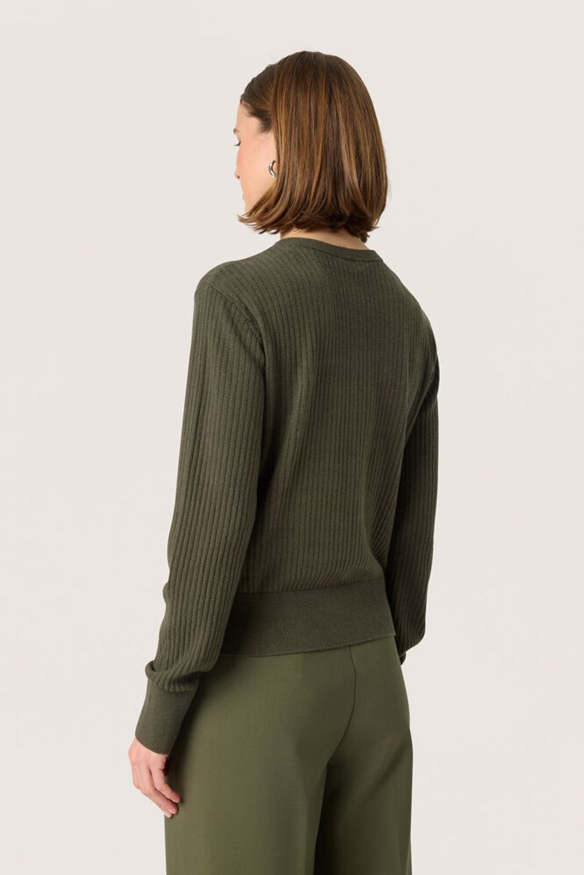 SLSpina Cardigan - Grape Leaf