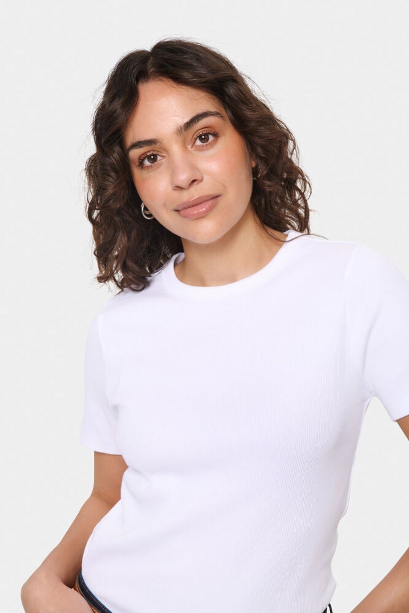AsterSZ Short Sleeve T-Shirt - Bright White