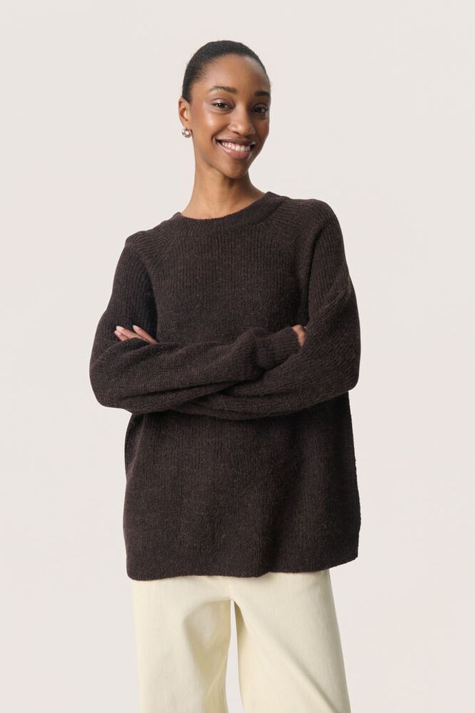 Tuesday Raglan Pullover - Chocolate Torte