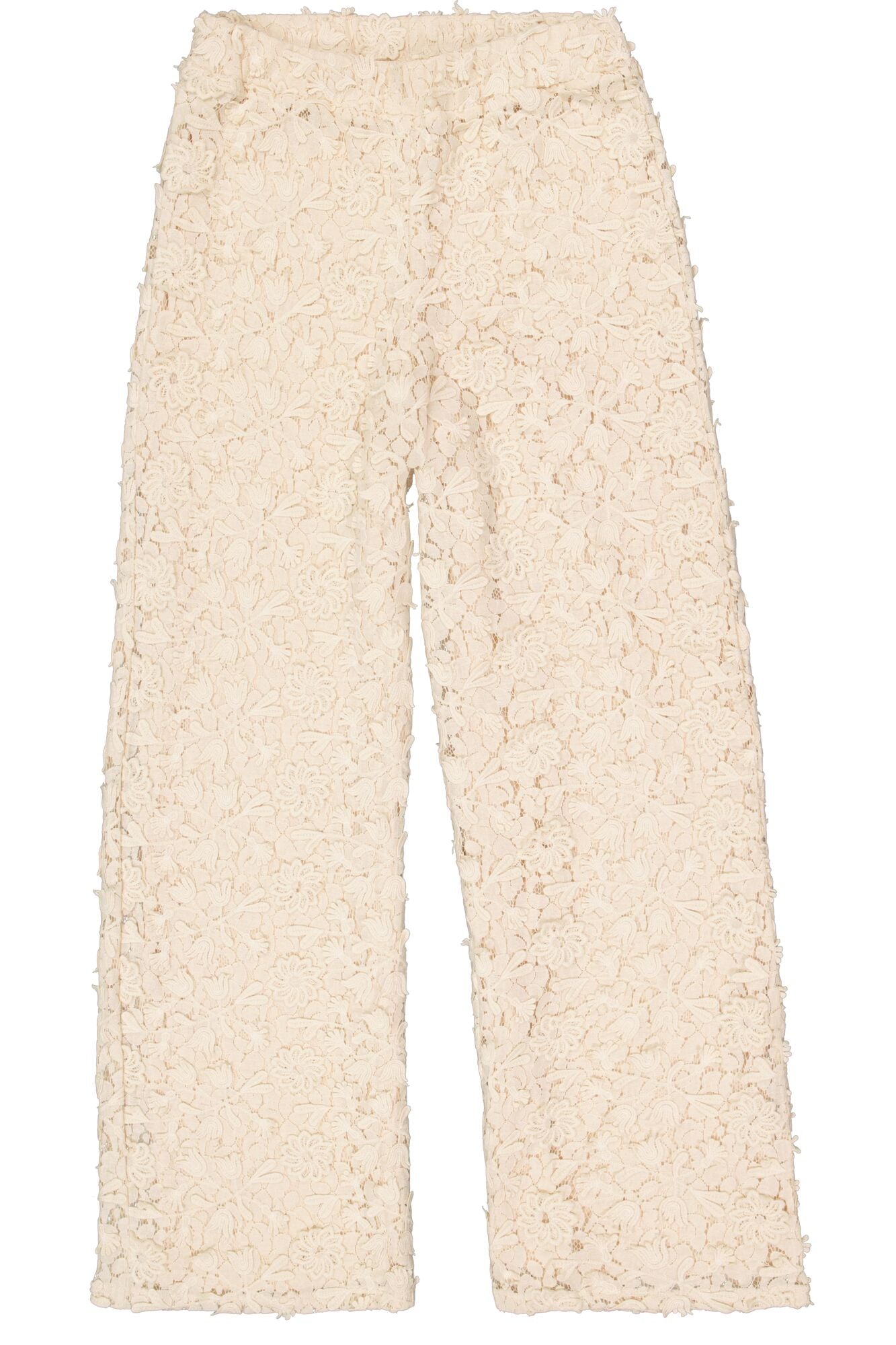 Lace Trousers - Off White