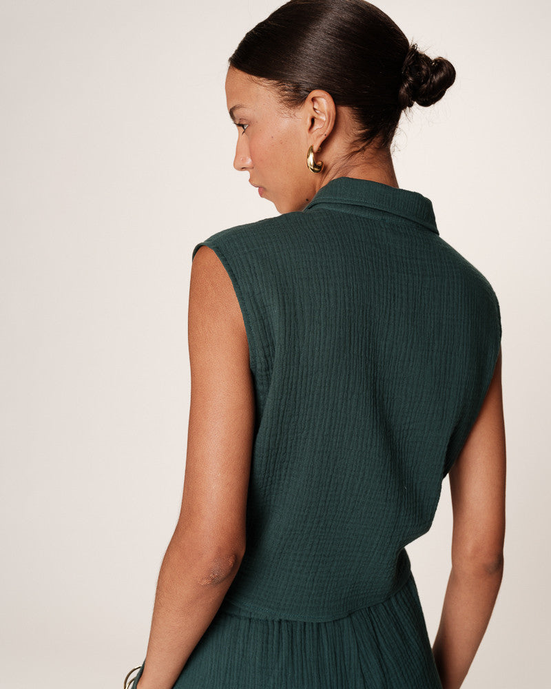 Reglisse Shirt - Emerald