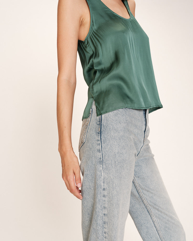 Ricotta Top - Green