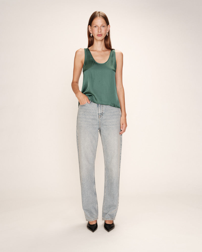 Ricotta Top - Green