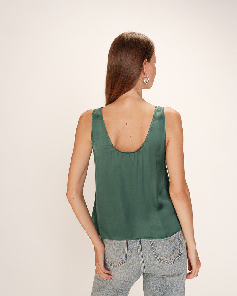 Ricotta Top - Green