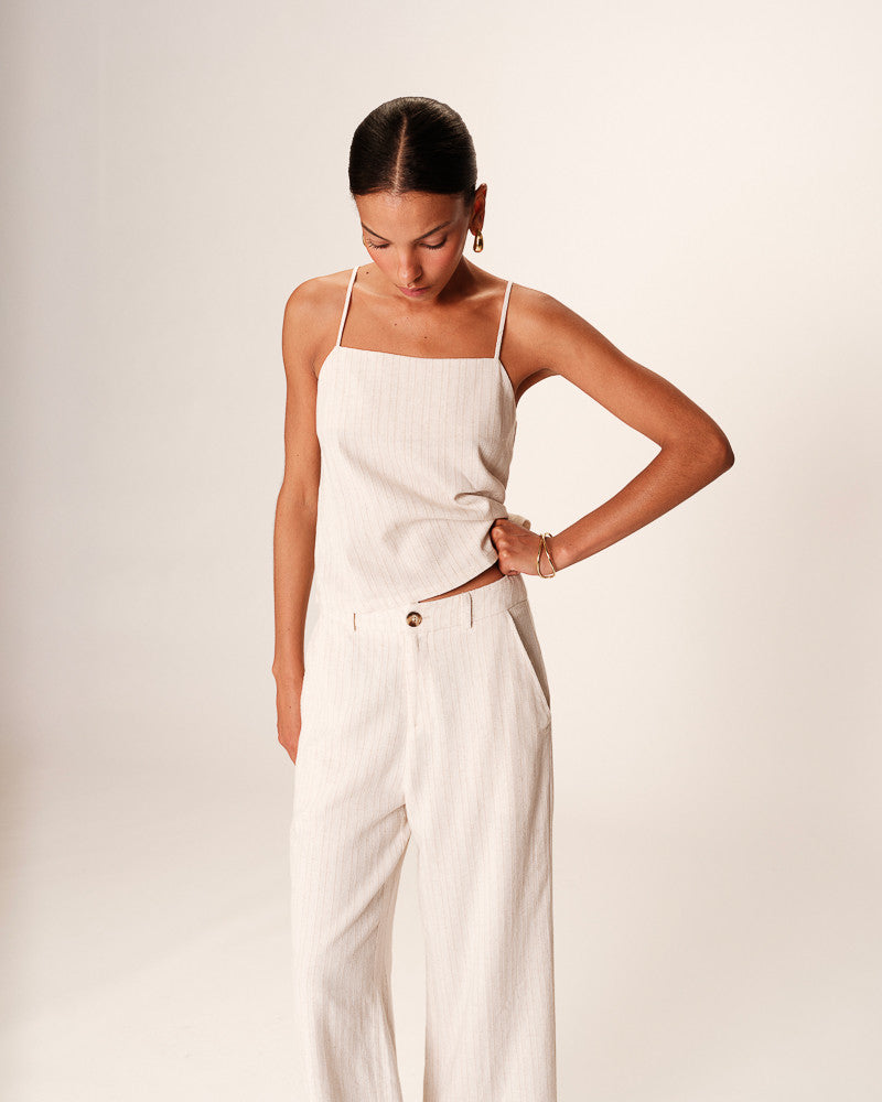 Romain Trousers - Beige