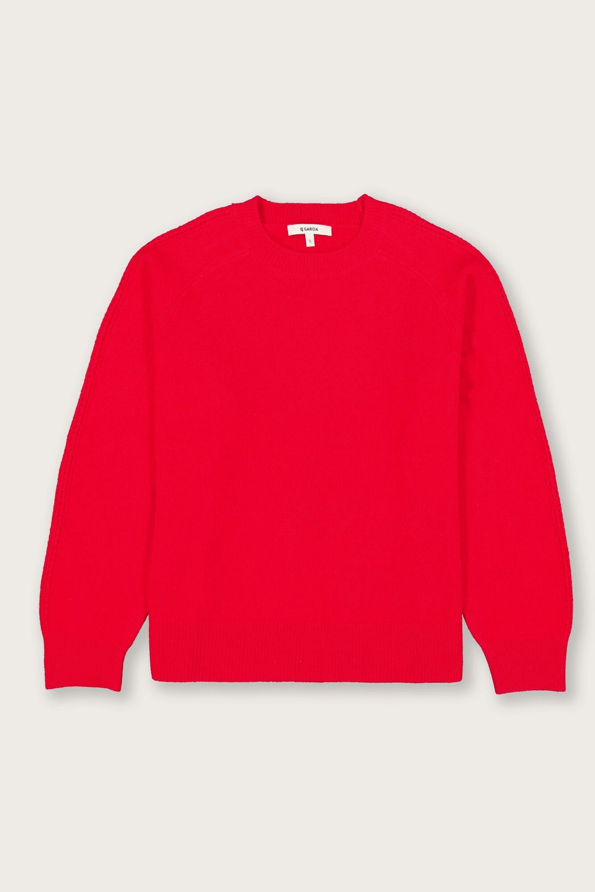 Post Sweater - Red Petal