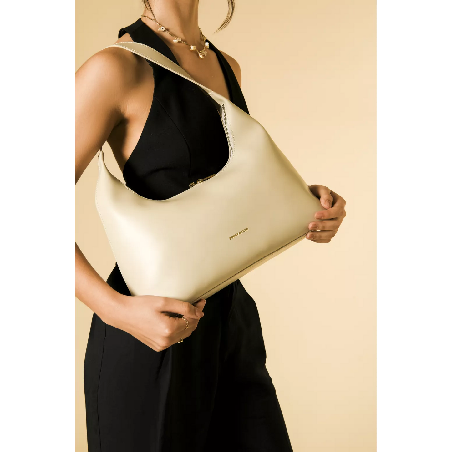 Vega Shoulder Bag - Stone