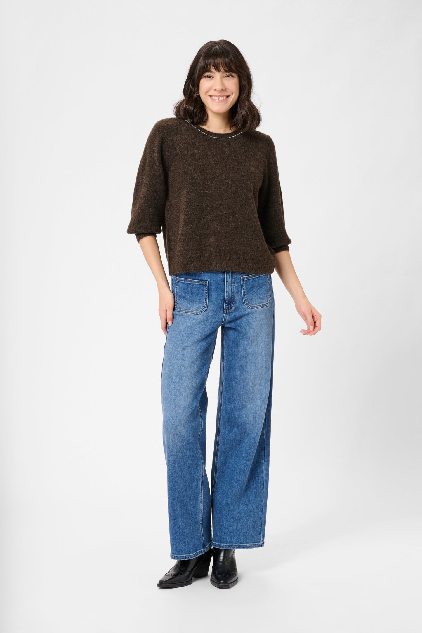 KAmeridith Pullover - Black Coffee