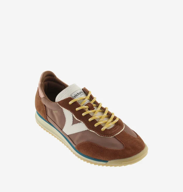Saturno Nylon & Suede  - Rusty Red