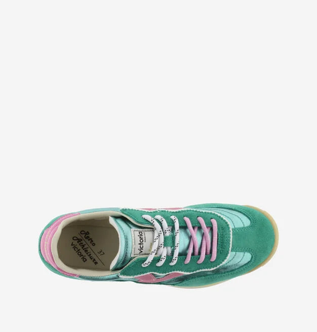 Saturno Nylon & Suede  - Jade