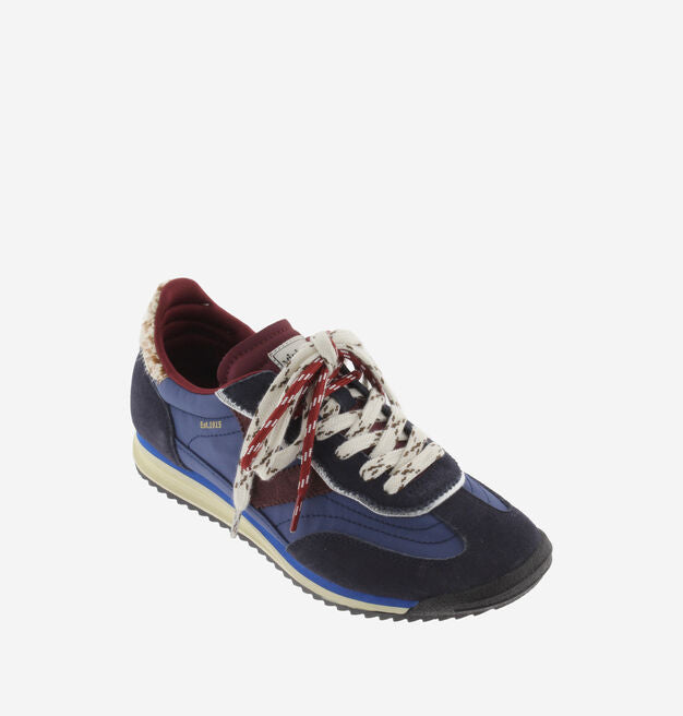 Saturno Nylon & Suede  - Marino