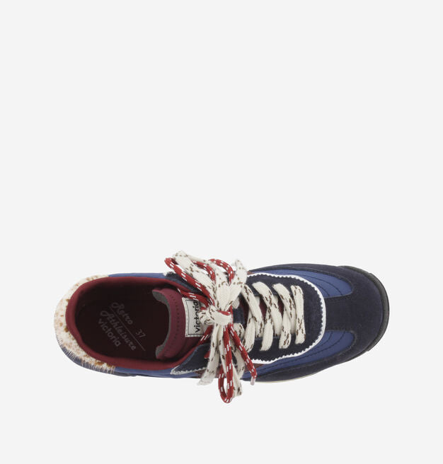 Saturno Nylon & Suede  - Marino
