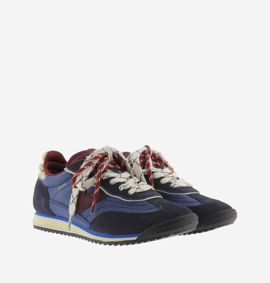 Saturno Nylon & Suede  - Marino