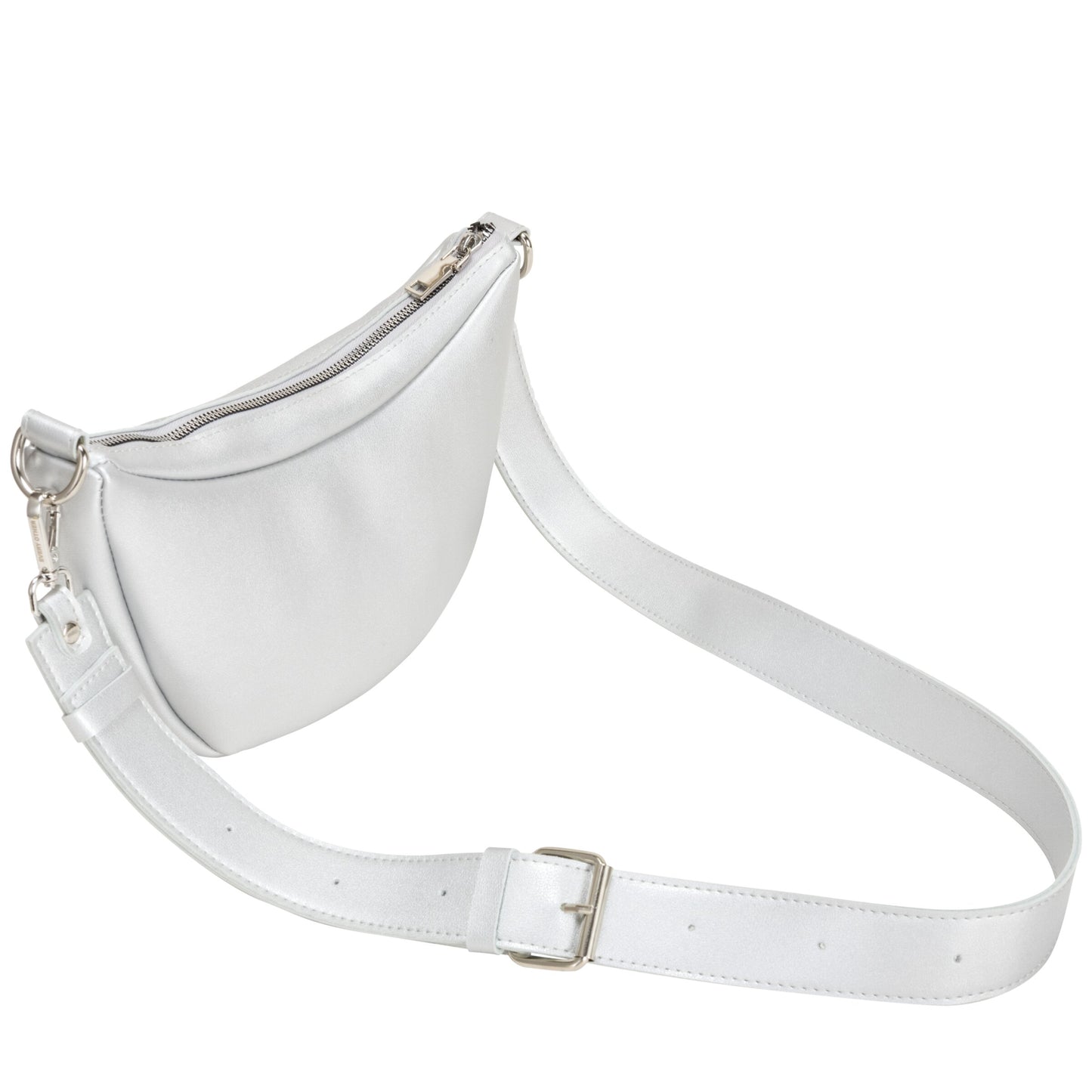 Verge Crossbody Bag - Silver