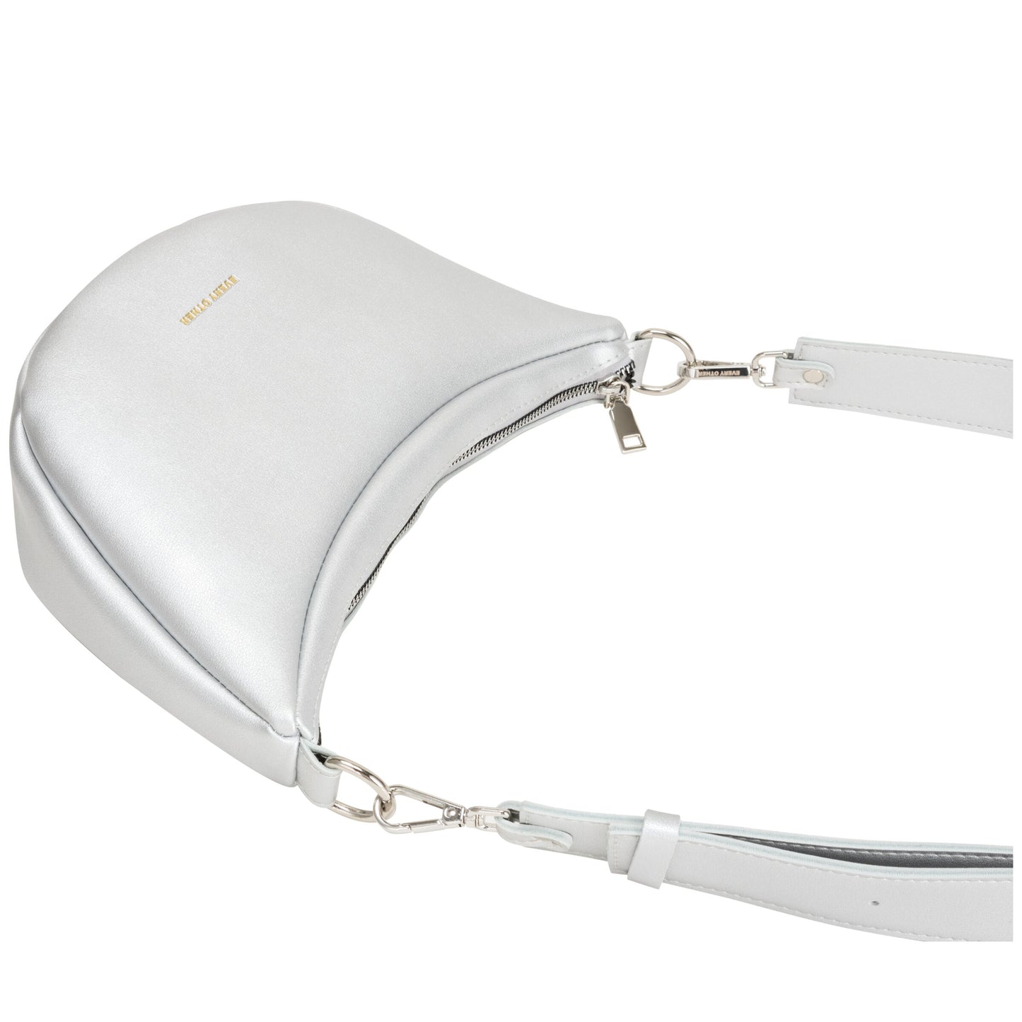 Verge Crossbody Bag - Silver