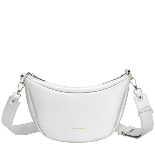 Verge Crossbody Bag - Silver