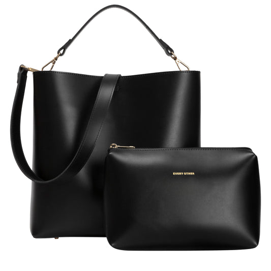 Portrait Tote Bag - Black