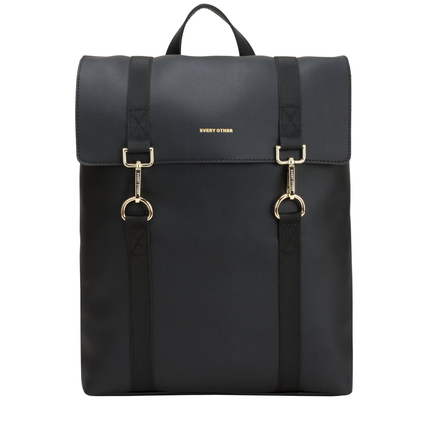 Double Clip Backpack - Black