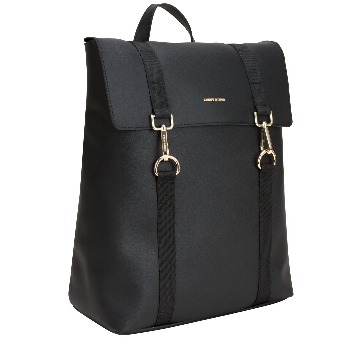 Double Clip Backpack - Black