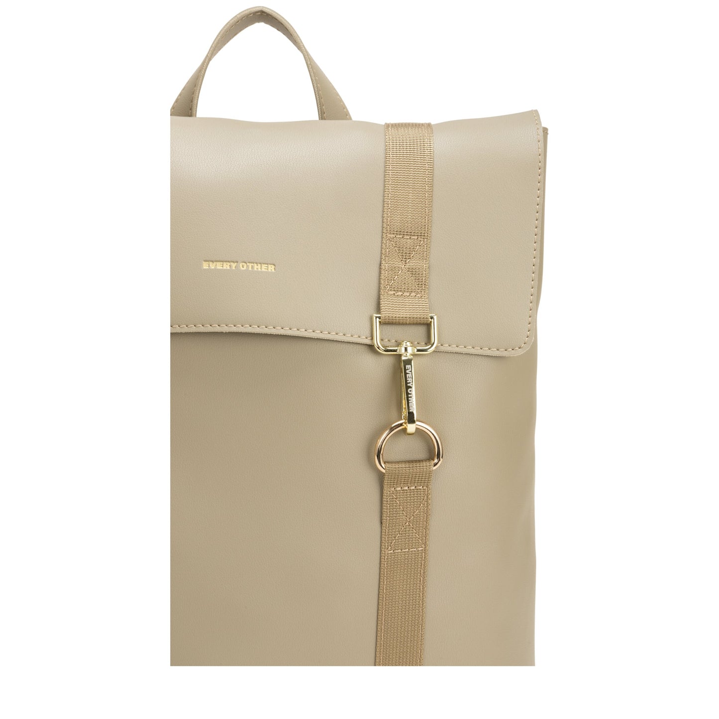 Double Clip Backpack - Soft Green