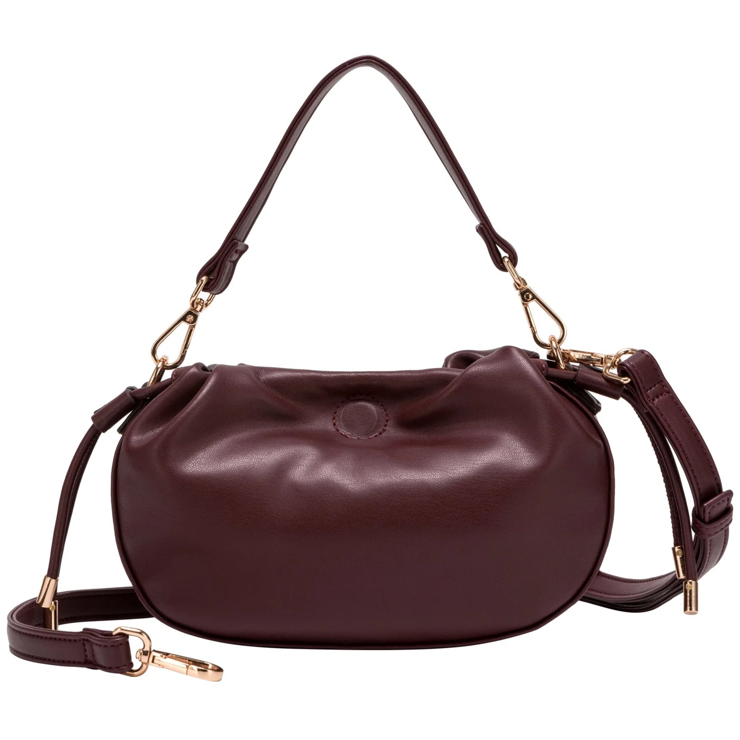 Shoulder Cross Body Bag - Burgundy