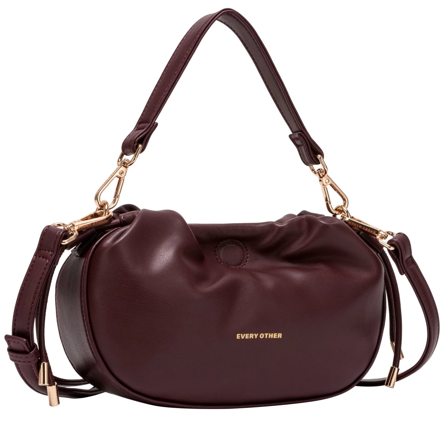 Shoulder Cross Body Bag - Burgundy