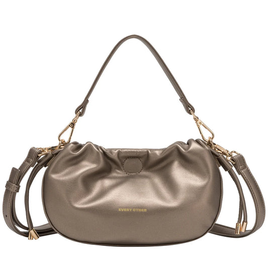 Shoulder Cross Body Bag - Pewter