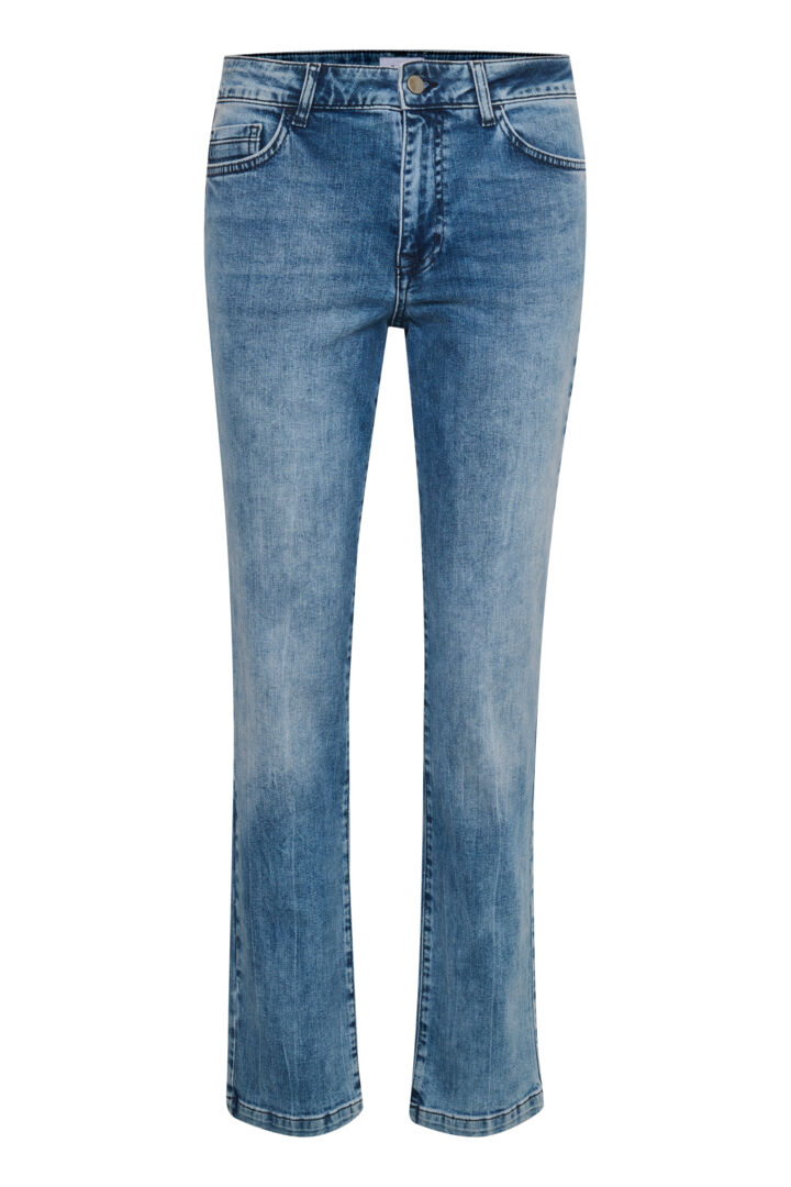 MollySZ Regular Jeans - Light Blue Denim