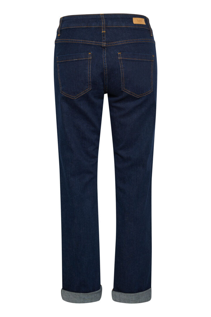 MollySZ Regular Jeans - Dark Blue Denim