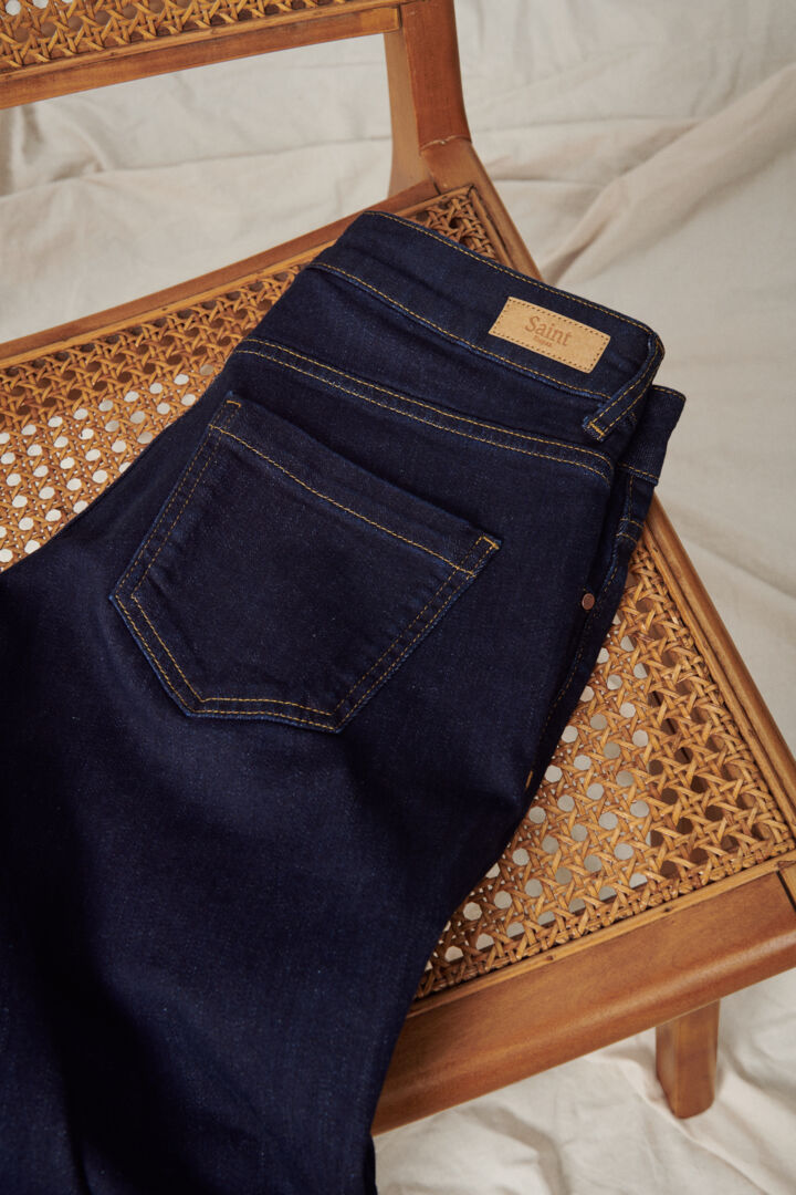 MollySZ Regular Jeans - Dark Blue Denim