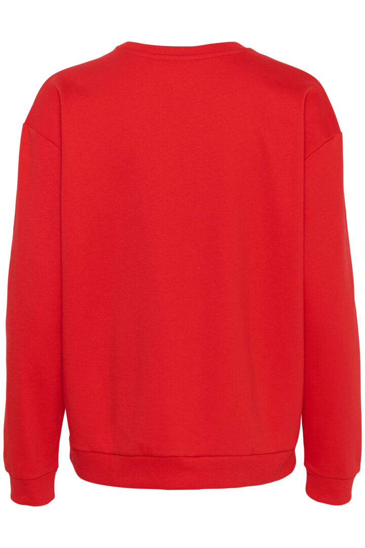 HannikaSZ Sweatshirt - Racing Red