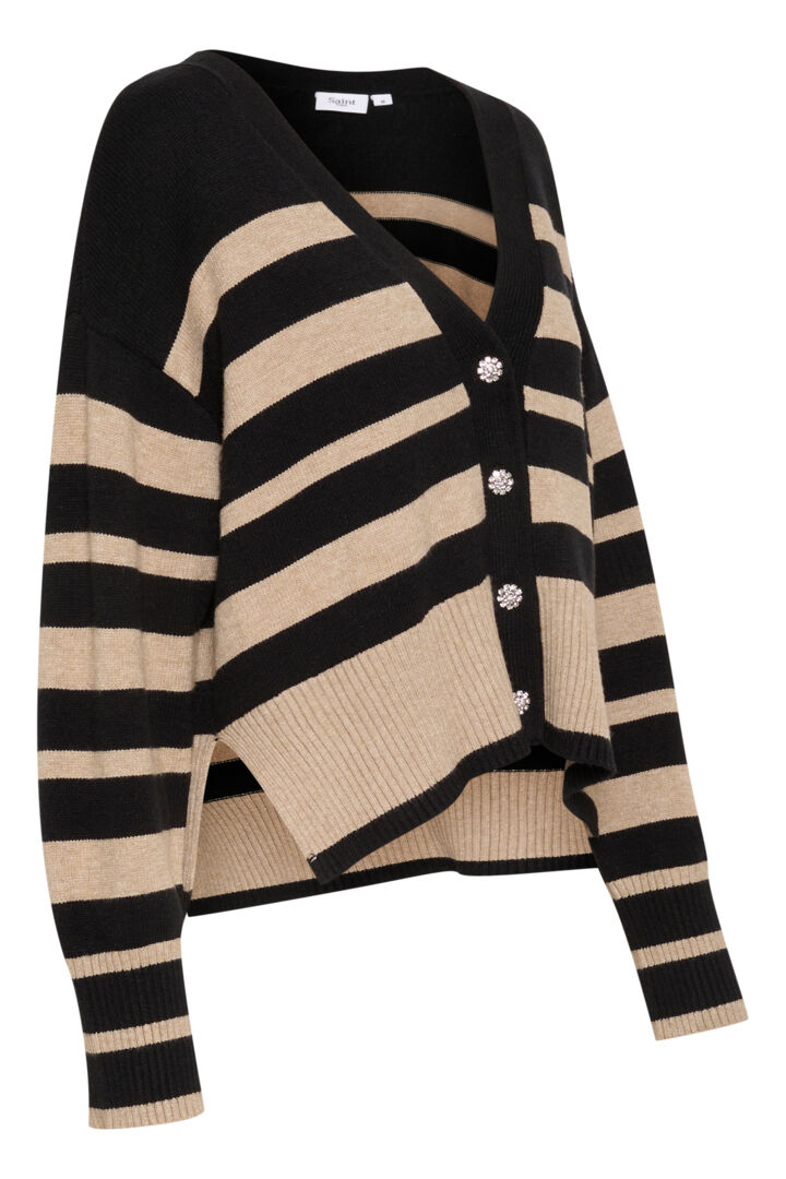 InetteSZ Cardigan - Black