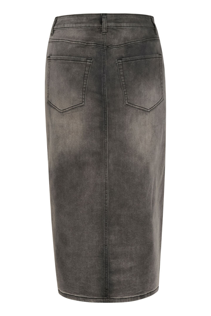 KAsinem Skirt - Medium Grey Denim