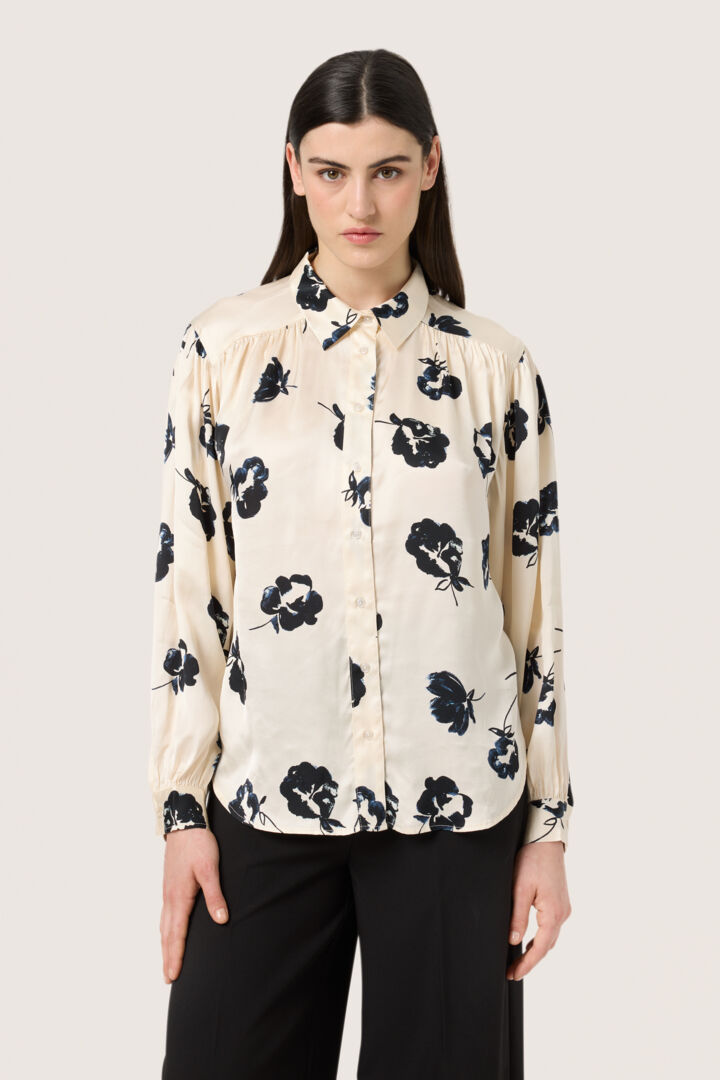 Erwina Ebba Shirt - Black & White