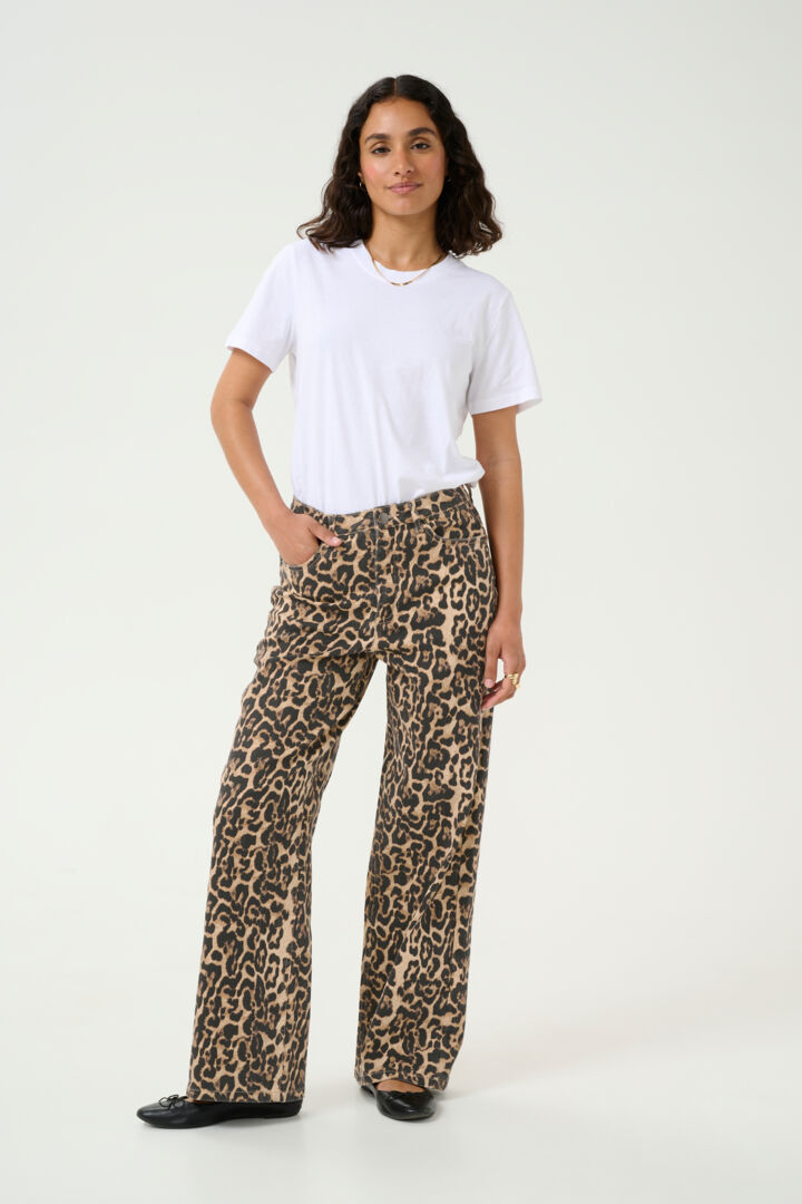 KAleonora Jeans - Leopard Print