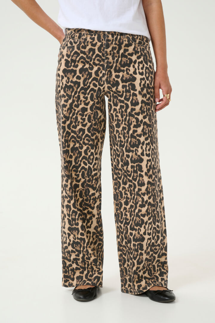 KAleonora Jeans - Leopard Print