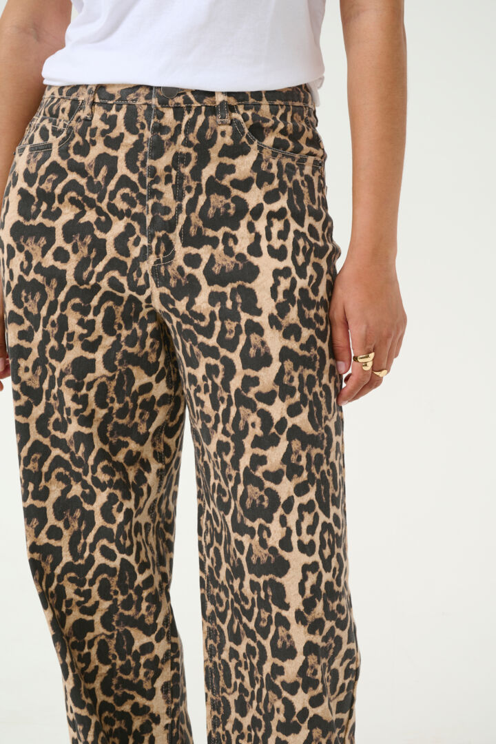 KAleonora Jeans - Leopard Print